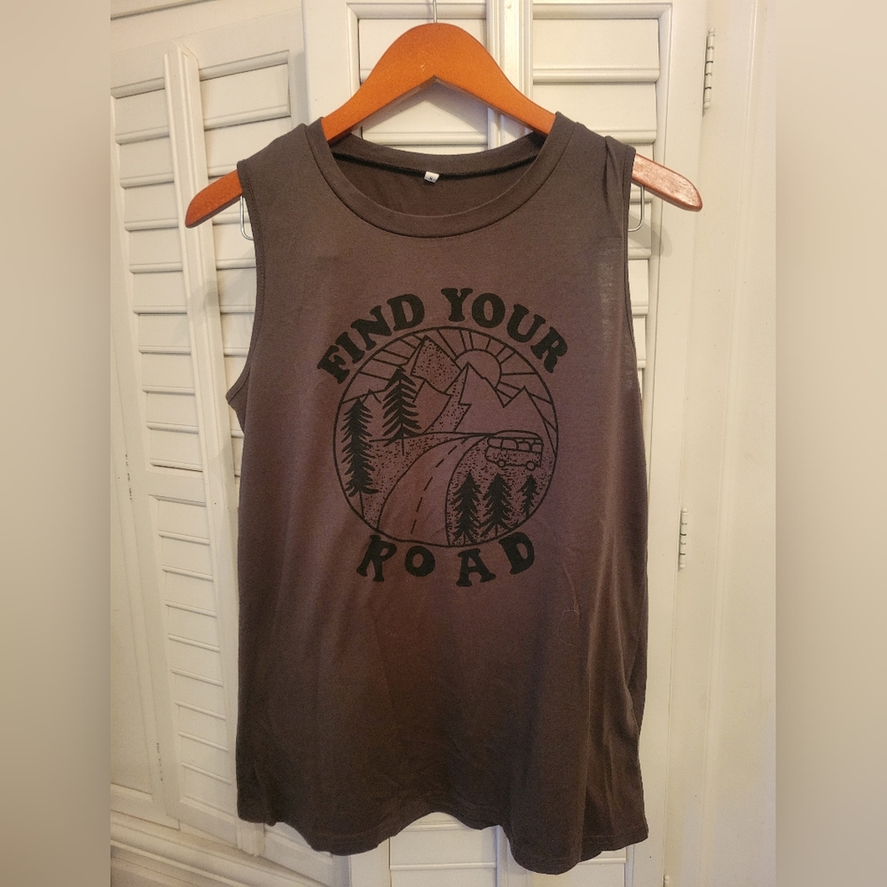 Find your own road tank top